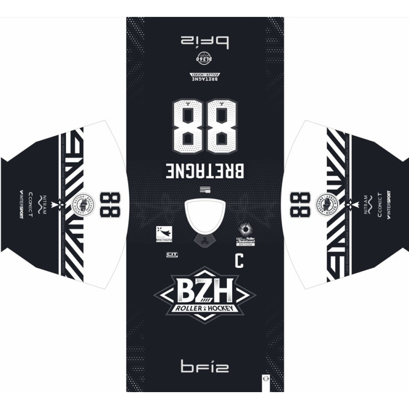 Maillot de Hockey Noir