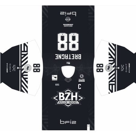 Maillot de Hockey Noir